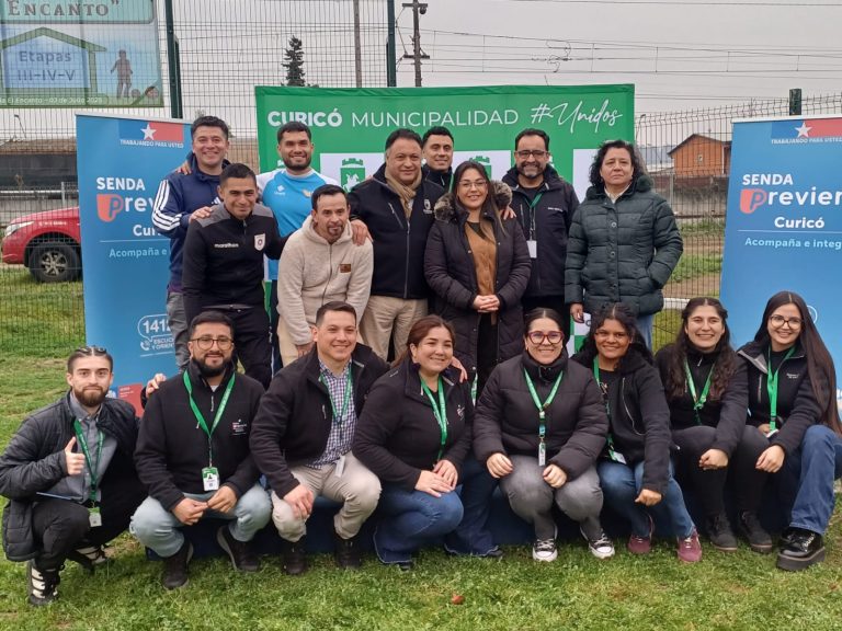 En pleno desarrollo actividades del mes de la prevención de SENDA-PREVIENE de la municipalidad de Curicó