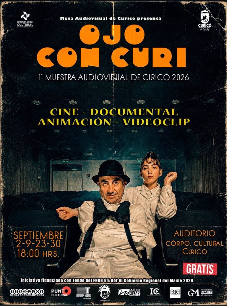 Corporación Cultural de Curicó entrega ciclo de cine regional gratuito